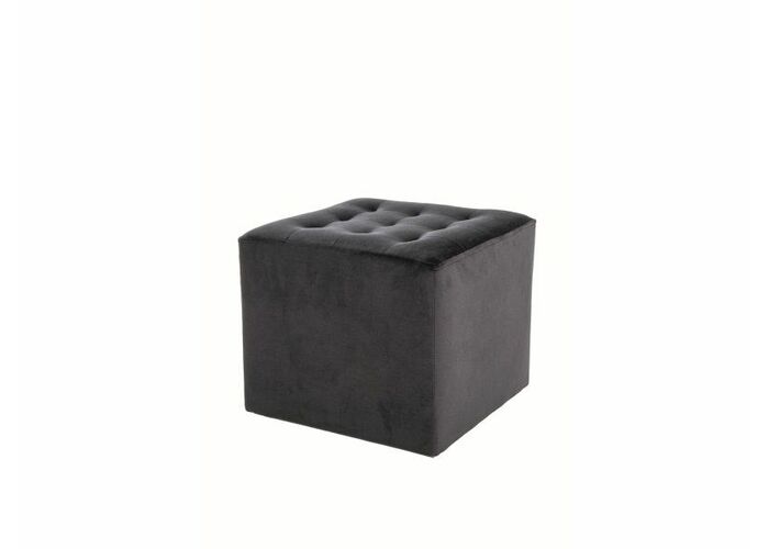 Пуф SIGNAL LORI Velvet Bluvel 19 черный
