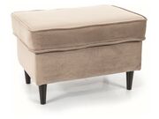 Пуф SIGNAL RON Velvet Bluvel 40 темно-бежевый..