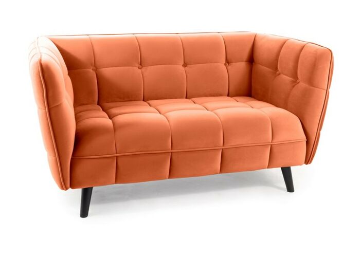 Диван SIGNAL CASTELLO 2 Velvet Bluvel 4215 корица/венге
