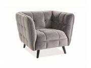 Кресло SIGNAL CASTELLO 1 Velvet Bluvel 14 сер..