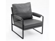 Кресло SIGNAL FOCUS Buffalo 06 серый/черный..