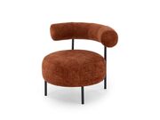 Кресло HALMAR HAZARD корица/черный..