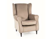 Кресло SIGNAL BARON Velvet Bluvel 40 темно-бе..