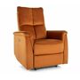 Кресло SIGNAL NEPTUN Velvet Bluvel 4215 раскладное, корица