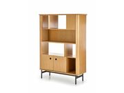 Стеллаж HALMAR SMART REG2 дуб натуральный/чер..