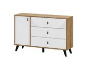 Комод NN Мебель (МС Байкал К) Дуб Золотой/Бел..