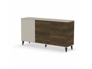 Комод HALMAR RANDOM 2 KM-1 кашемир/орех/черны..