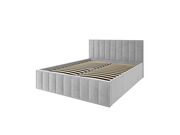 Кровать ДСВ Лана (М) 1,6 Серый Софт..