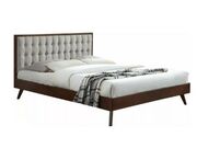 Кровать HALMAR SOLOMO бежевый/орех, 160/200..