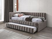 Кровать SIGNAL ALFIE Velvet Bluvel 40 темно-б..