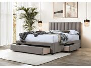 Кровать HALMAR GRACE бежевый, 140/200..