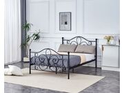 Кровать HALMAR PANAMA черный, 140/200..