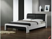 Кровать HALMAR CASSANDRA белый/черный, 120/20..