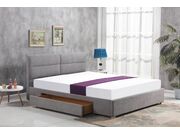 Кровать HALMAR MERIDA светло-серый, 160/200..