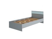 Кровать МК Стиль ДЖЕРСИ КР-003 Шиншилла серая..