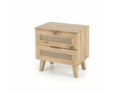 Тумба прикроватная HALMAR BORNEO SN-1 дуб арт..