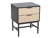 Тумба прикроватная SIGNAL MAGO S1 дуб/черный ..