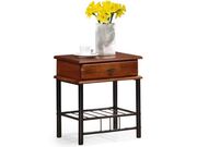 Тумба прикроватная HALMAR FIONA античная чере..