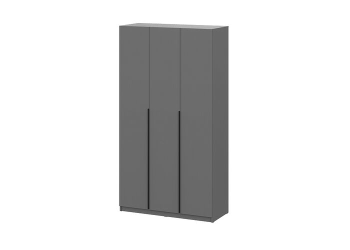 Шкаф NN Мебель ШК 5 (1200) Графит серый