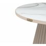 Стол журнальный Sheffilton SHT-CT38-C2 корица/мраморное золото