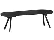 Стол обеденный SIGNAL DOMINGO черный мат/черн..