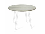 Стол Sheffilton SHT-TU14/90 МДФ белый муар/ду..