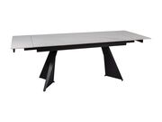 Стол обеденный SIGNAL LACONI белый/черный 160..