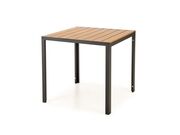 Стол обеденный HALMAR FIERRO K коричневый/чер..