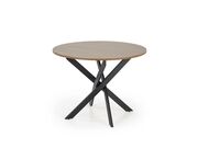 Стол обеденный HALMAR EDGAR орех/черный, 100/..