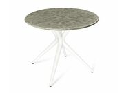 Стол Sheffilton SHT-TU30/МДФ 80 лофт медь/бел..