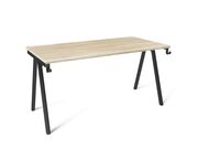 Стол Sheffilton SHT-TU64/TT 120/80 МДФ черный..