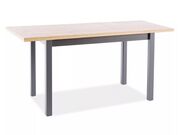 Стол обеденный SIGNAL ADAM дуб артизан/черный..