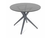 Стол Sheffilton SHT-TU30/TT26 90 СТЕКЛО серый..