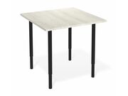 Стол Sheffilton SHT-TU65/TT 80/80 МДФ черный/..