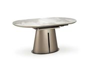 Стол обеденный HALMAR ROBINSON бежевый мрамор..