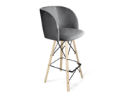 Стул барный Sheffilton SHT-ST33/S80 угольно-с..