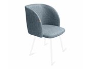 Стул Sheffilton SHT-ST33/S95-1 синий лед/белы..