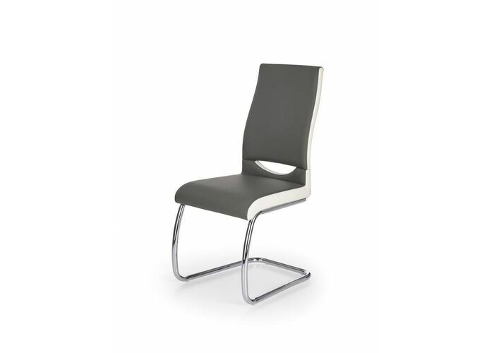 Стул HALMAR K259 серый/хром