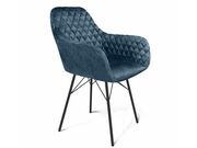 Стул Sheffilton SHT-ST38/S64 синий пепел/черн..