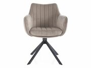 Стул SIGNAL AZALIA Velvet Bluvel 40 темно-беж..