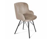 Стул Sheffilton SHT-ST39/S37 латте/черный муа..