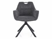 Стул SIGNAL REMO Brego 07 серый/черный..