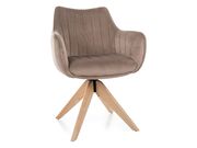 Стул SIGNAL AZALIA D Velvet Bluvel 40 темно-б..