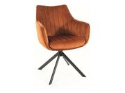 Стул SIGNAL AZALIA Velvet Bluvel 4215 корица/..