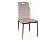 Стул SIGNAL RIP Velvet Bluvel 03 светло-серый..