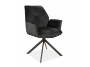 Стул SIGNAL BOOGIE II Velvet Bluvel 19 черный..