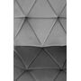 Стул HALMAR K453 серый/черный