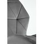Стул HALMAR K453 серый/черный