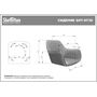 Стул Sheffilton SHT-ST38/S95-1 кофейный ликер/черный муар