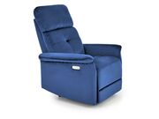 Кресло HALMAR SEMIR раскладное, синий..